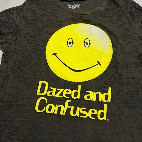 Dazed and Confused Burnout Tee Size Medium - Picture 2 of 6